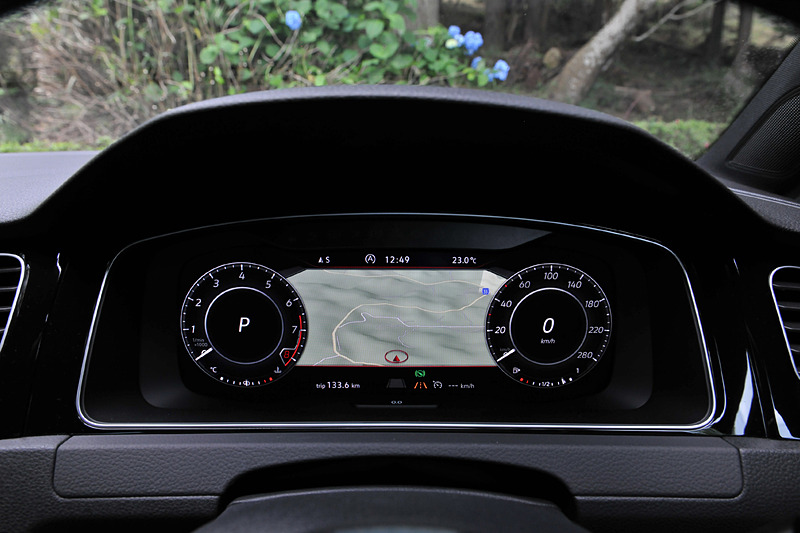 メーターまわりの表示例