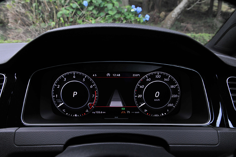 メーターまわりの表示例