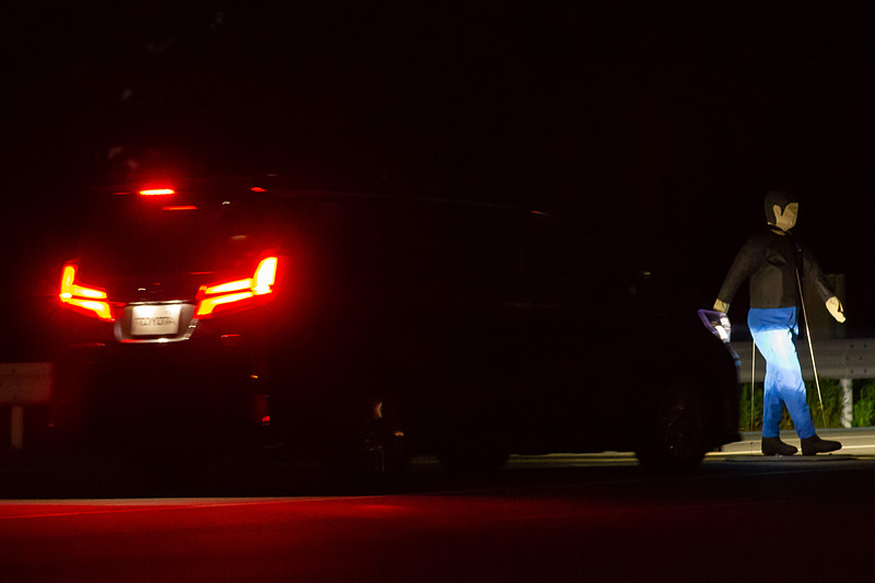 トヨタの第2世代「Toyota Safety Sense」では、夜間の歩行者を検知することで自動ブレーキがしっかり動作する。作動域は昼・夜ともに約10km/h～80km/h