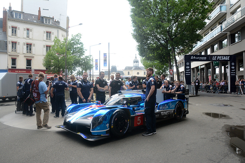 LMP1クラス 5号車のGinetta G60-LT-P1-Mecachrome（CEFC TRSM RACING）
