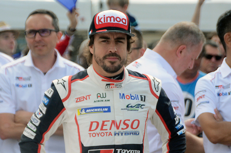 TS050 HYBRID（8号車）のドライバーを務めるフェルナンド・アロンソ選手