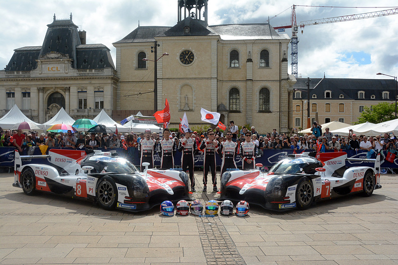 TOYOTA GAZOO Racing（トヨタ自動車）はマイク・コンウェイ/小林可夢偉/ホセ・マリア・ロペス組の7号車、中嶋一貴/セバスチャン・ブエミ/フェルナンド・アロンソ組の8号車という2台の「TS050 HYBRID」でル・マン24時間レースに挑む