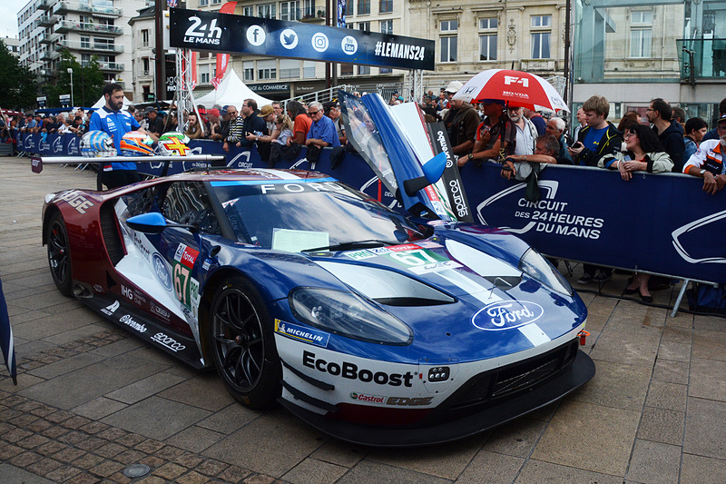 LMGTE-Proクラス 67号車のフォード GT（FORD CHIP GANASSI TEAM UK）