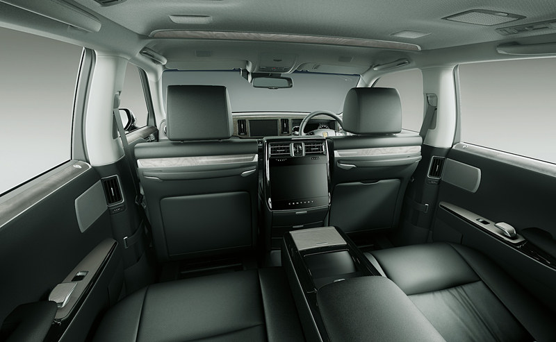 本革仕様のブラック内装