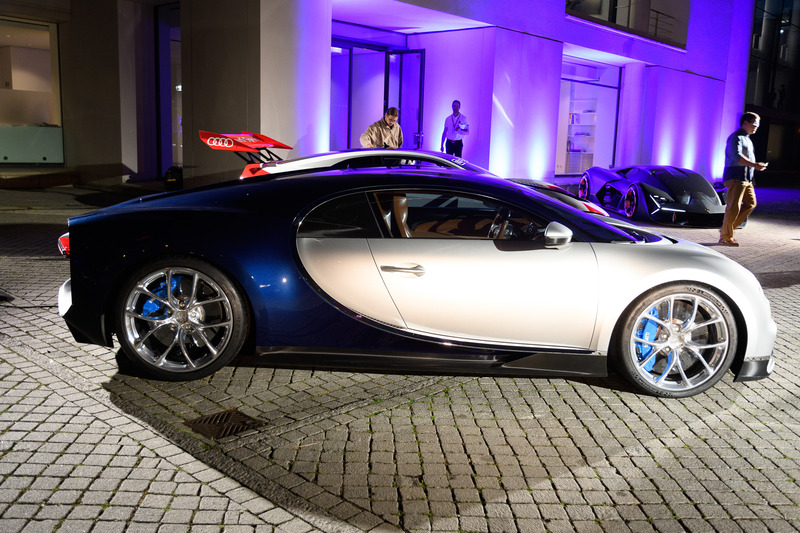 ブガッティ「シロン」。デザインモックアップ