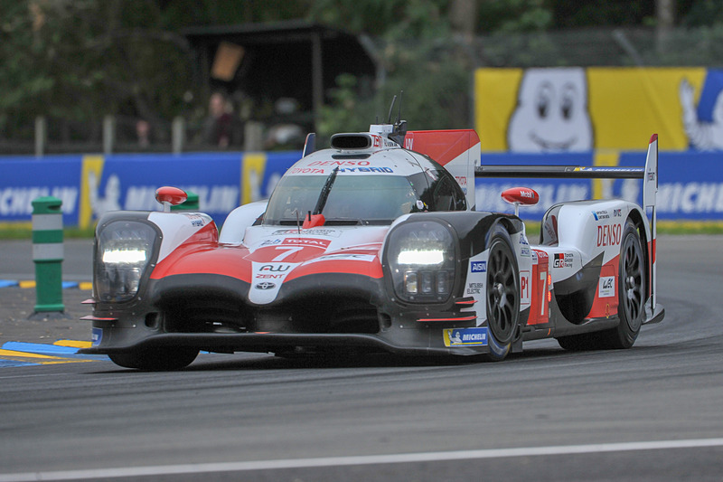 予選2位となった7号車 トヨタ TS050-ハイブリッド（マイク・コンウェイ/小林可夢偉/ホセ・マリア・ロペス組、MI）