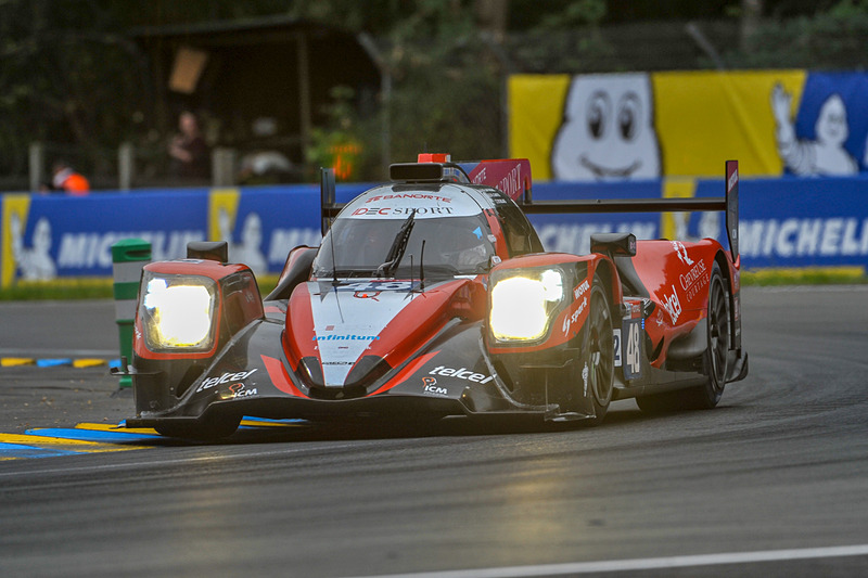 LMP2のポールとなった48号車 オレカ07-ギブソン（ポール・ラファルーグ/ポール-ロウプ・チャティン/ジルエルモ・ロハスJr組、MI）