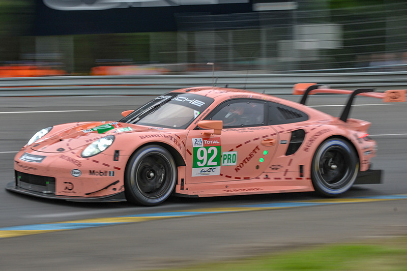 LMGTE-PROの予選2位となった92号車 ポルシェ 911 RSR（ミハエル・クリステンセン/ケビン・エストレ/ローレンス・ヴァンソール組、MI）
