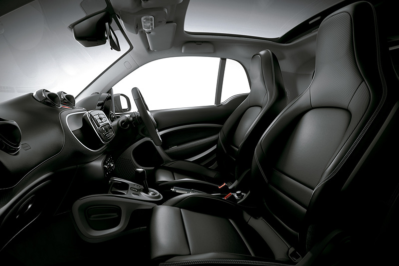 スマート ブラバス フォーツー シグネチャースタイルエディションのインテリア