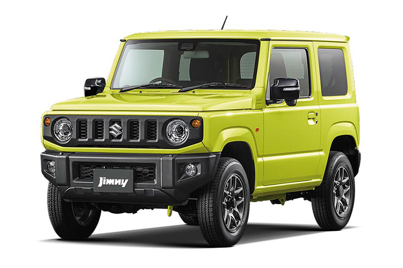 「ジムニー XC」の「キネティックイエロー」