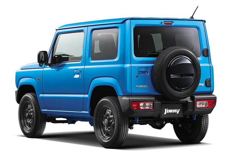 「ジムニー XL」の「ブリスクブルーメタリック」