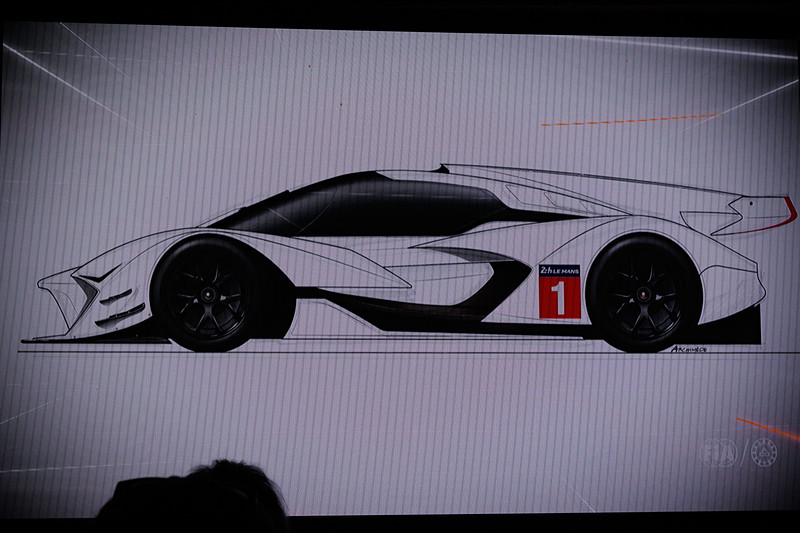 Hyper Car GT Prototype（仮称）。共通ECUを使用する