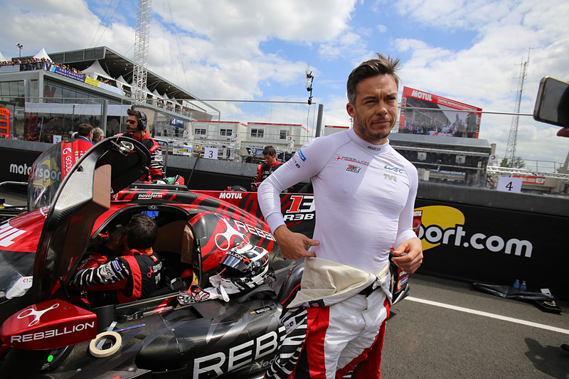 スタート直前のグリッドにて