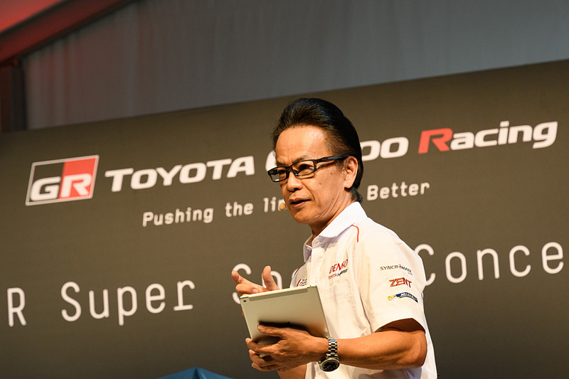 トヨタ自動車株式会社 副社長 兼 GAZOO Racing Company プレジデント 友山茂樹氏