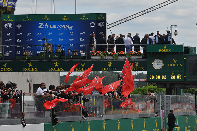 6月17日15時、ル・マンは24時間レースのゴールを迎えた