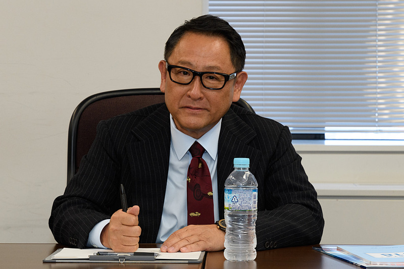 トヨタ自動車株式会社 代表取締役社長 豊田章男氏