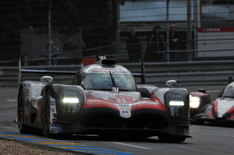 強い走りを見せたトヨタ 8号車