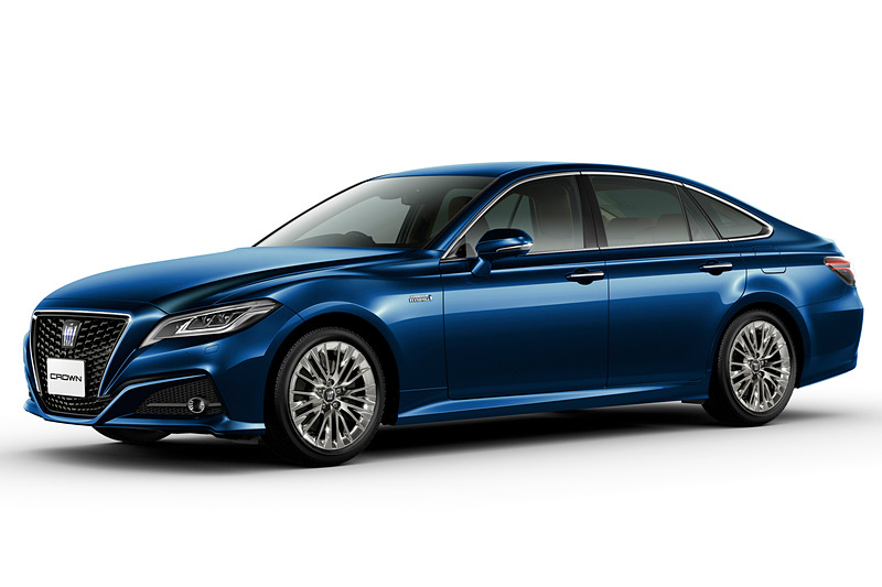 3.5リッターハイブリッドの「G-Executive」（写真）と2.5リッターハイブリッドの「G-Executive Four」は、ノイズリダクションの機能を持つ18インチのスパッタリング塗装アルミホイールを専用装着