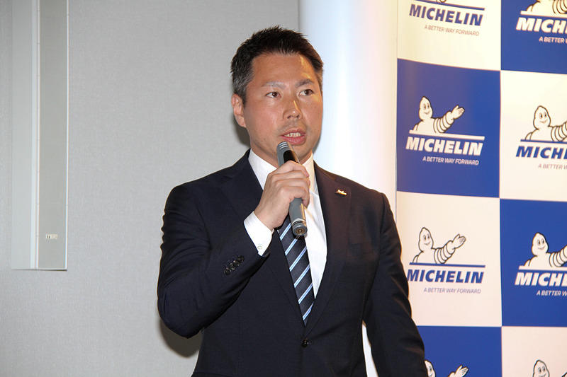日本ミシュランタイヤ株式会社 商用車タイヤ事業部 マーケティング部 ブランド戦略マネージャーの大河内昌紀氏