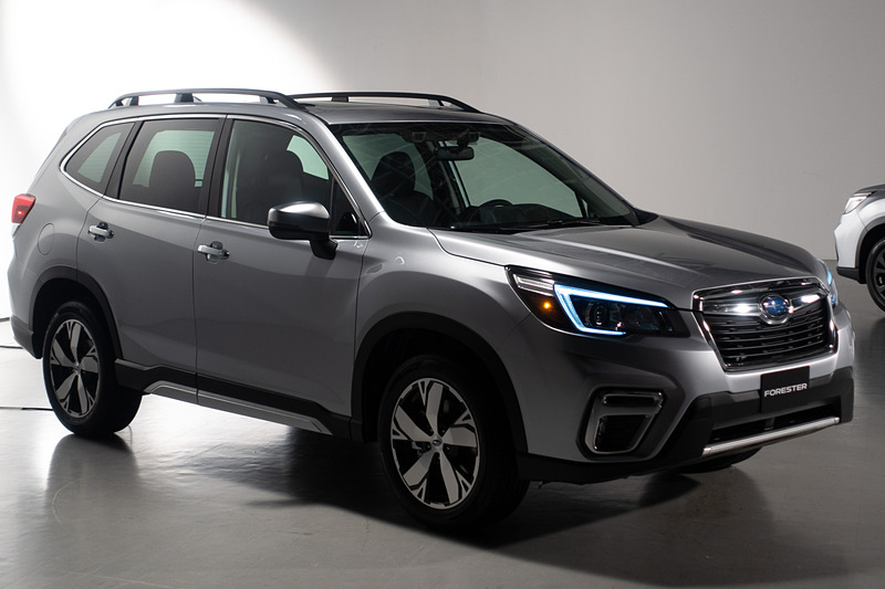 6月20日に正式発表の新型「フォレスター」。写真は北米仕様のプロトタイプ