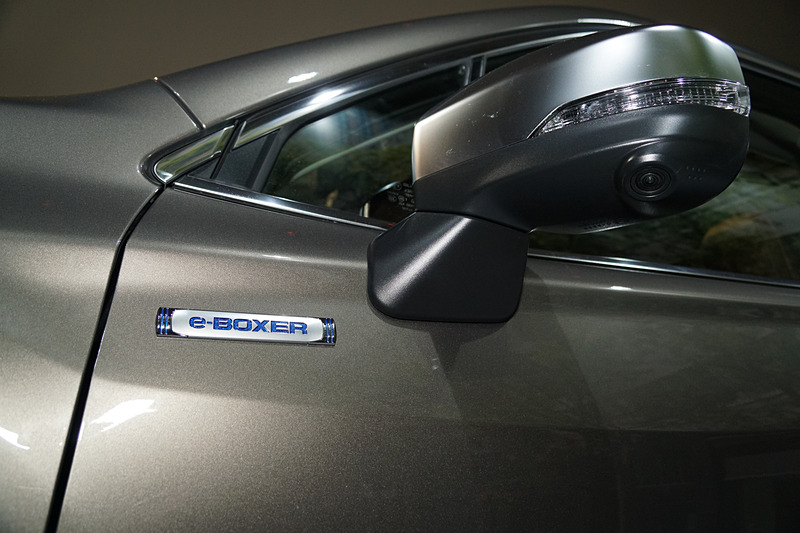 「e-BOXER」のバッヂなどを配した「Advance」