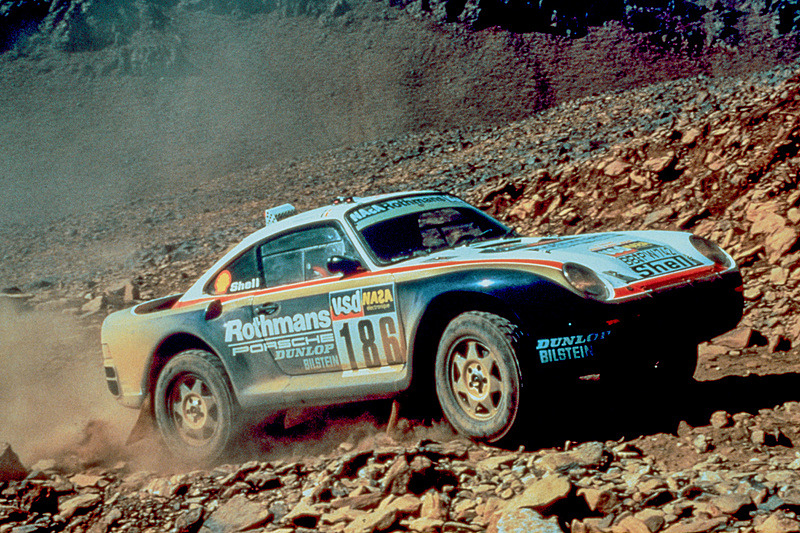 伝説のラリーカー「Porsche 959」の展示も