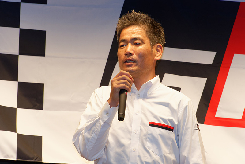 トヨタ自動車株式会社 GRモータースポーツ開発部 部長 小島正清氏