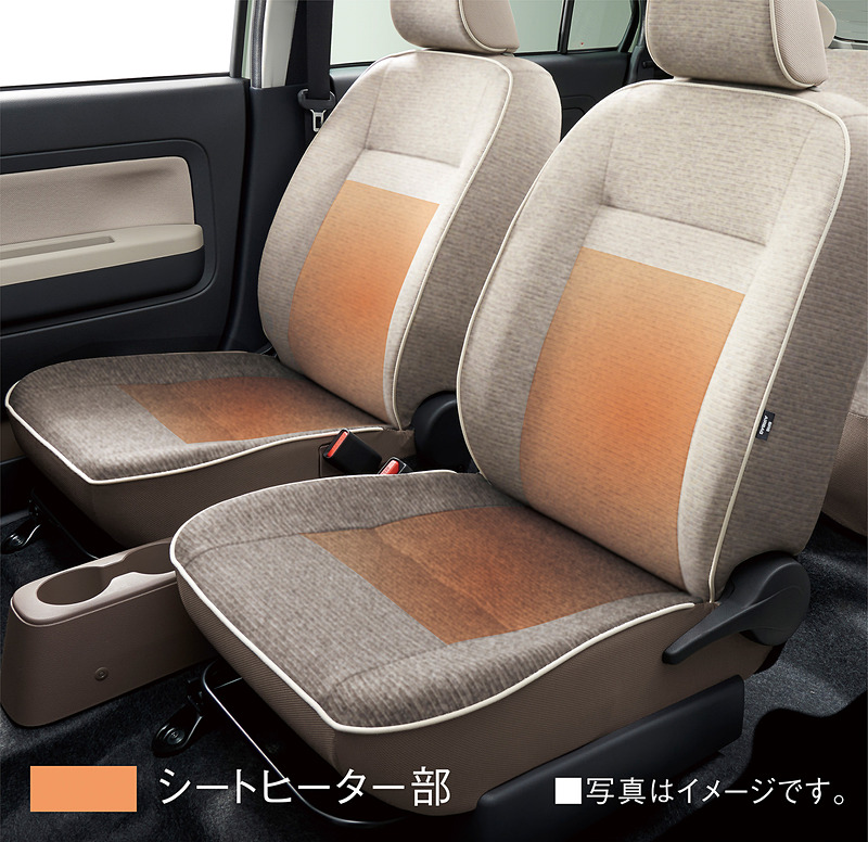 「シートヒーター（運転席/助手席）」はG“SA III”に標準装備