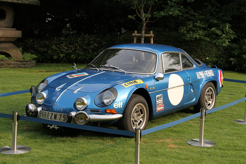 会場には初代A110も展示