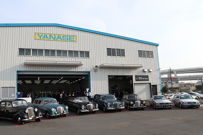 「オールドタイマー」「ヤングタイマー」の2ジャンルでクラシックカーをレストアしている「ヤナセ クラシックカー センター」