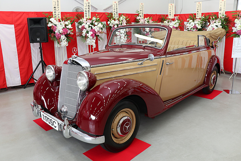 1951年式のメルセデス・ベンツ W136 170S カブリオレB