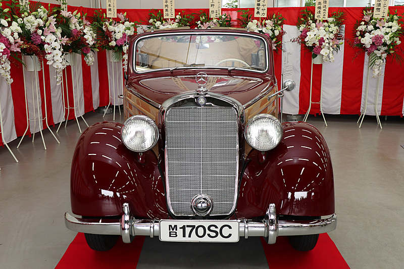 1951年式のメルセデス・ベンツ W136 170S カブリオレB