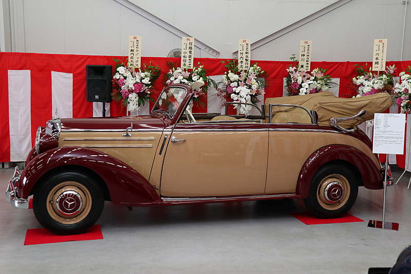 1951年式のメルセデス・ベンツ W136 170S カブリオレB