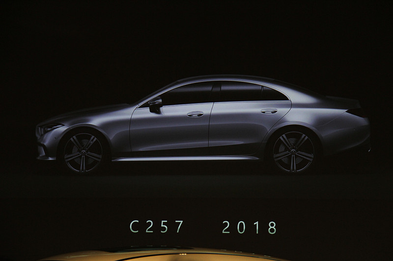 今回発表された3代目CLS（C257）