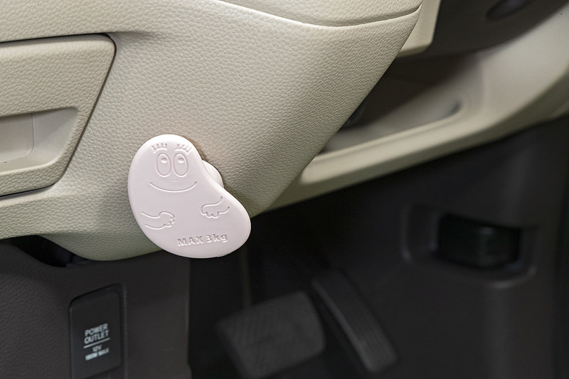 「バーバパパ コンビニフック」（1944円）の耐荷重は3.0kg