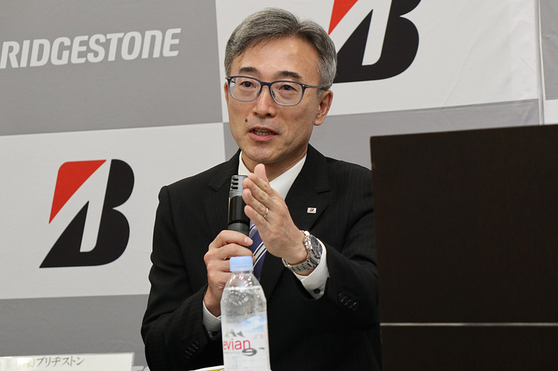 株式会社ブリヂストン 執行役員 タイヤ生産システム開発担当 國武輝男氏