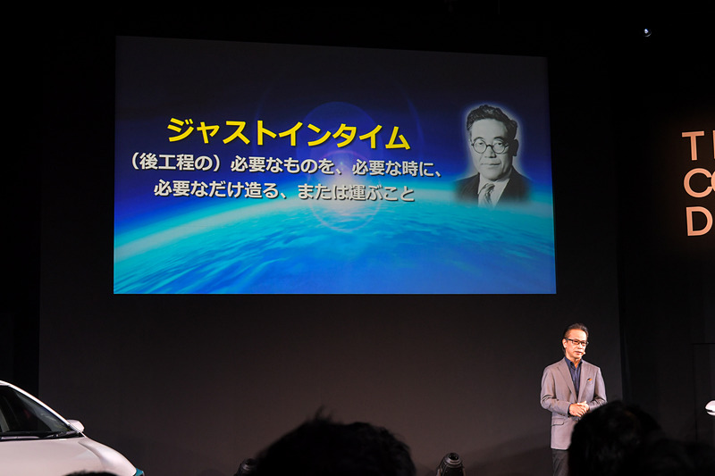 ジャストインタイムとは、（後工程の）必要なものを、必要なときに、必要なだけ作る、または運ぶこと