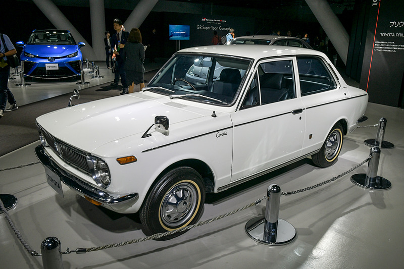1.0リッタークラスの小型セダンとして1966年に登場した「カローラ」