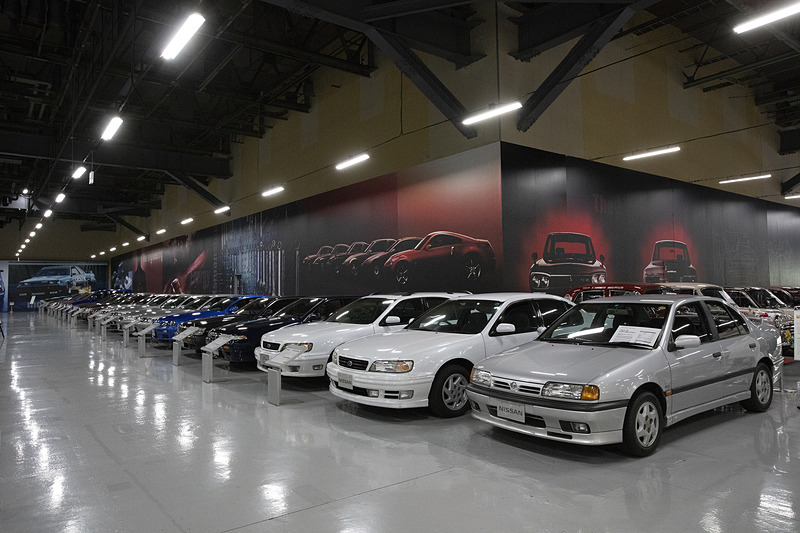 1970年～1980年代。そして1990年。このあたりから「ウチにあった」的なクルマが登場。来場者の歩みが遅くなるエリアだという