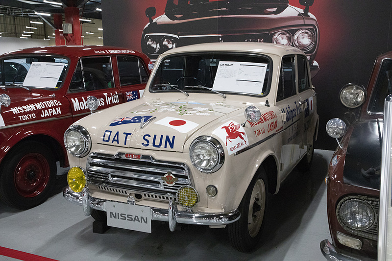 もう1台の参加車。ダットサン 桜号