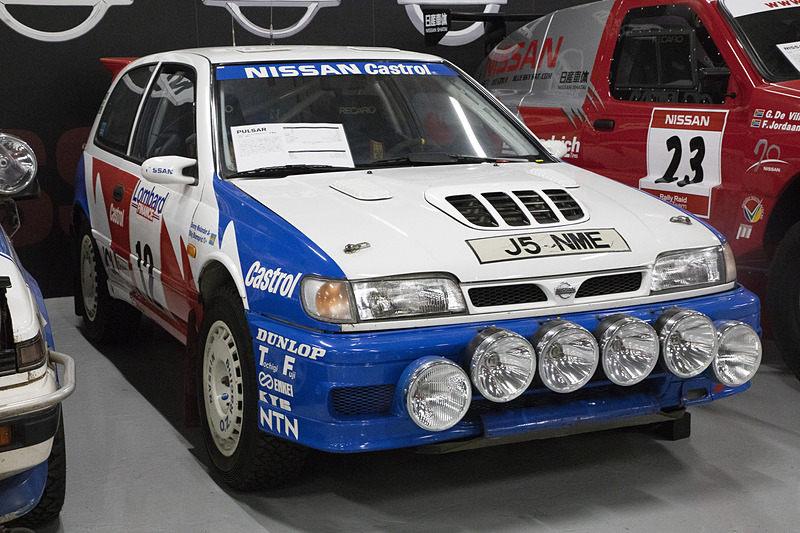 1992年RACラリーに出場したRNN14パルサー GTI-R