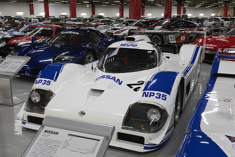 1992年のNP35。エンジンの規定が自然吸気仕様に変更されたことをうけて作られたが、グループCレース自体が打ち切りとなり、国内レース1戦のみを走ったマシン