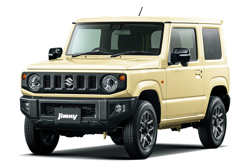 「シフォンアイボリーメタリック」のジムニー