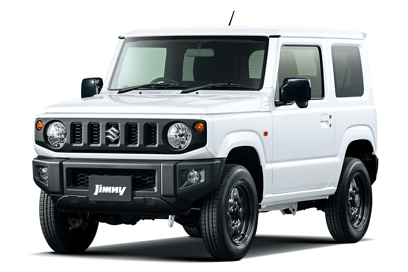 「スペリアホワイト」のジムニー