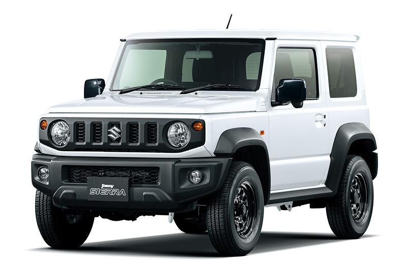 「スペリアホワイト」のジムニーシエラ