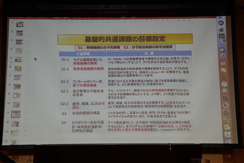 伊藤マネージャーのスライド資料