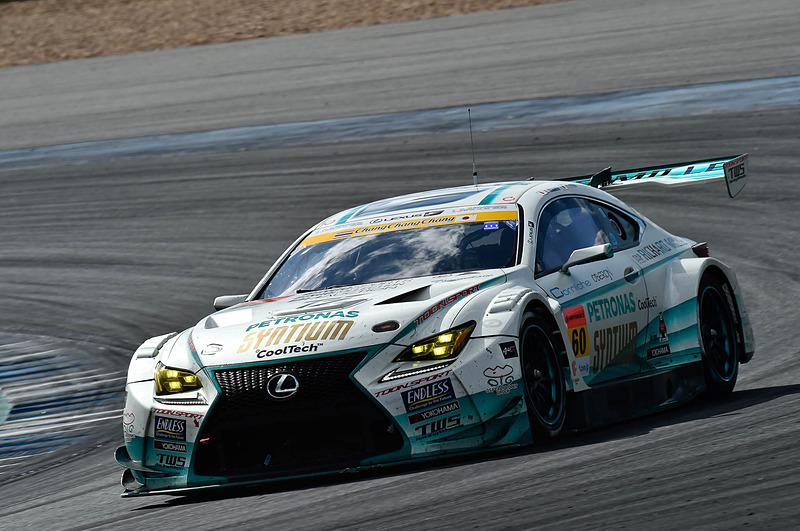 3位に入った60号車 SYNTIUM LMcorsa RC F GT3（吉本大樹/宮田莉朋組、YH）