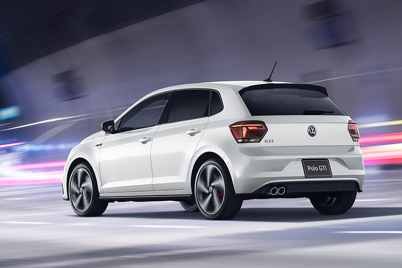 新型ポロ GTIの走行イメージ