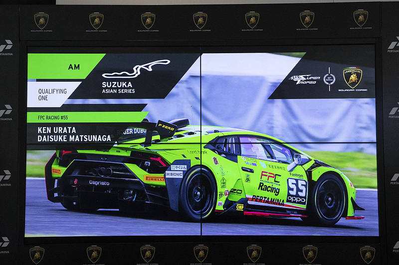 AMクラス ＃55の浦田健選手と松永大祐選手