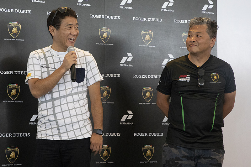 AMクラス ＃55の浦田健選手と松永大祐選手